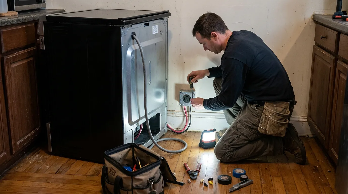 240 volt appliance circuits by a WireUp electrician
