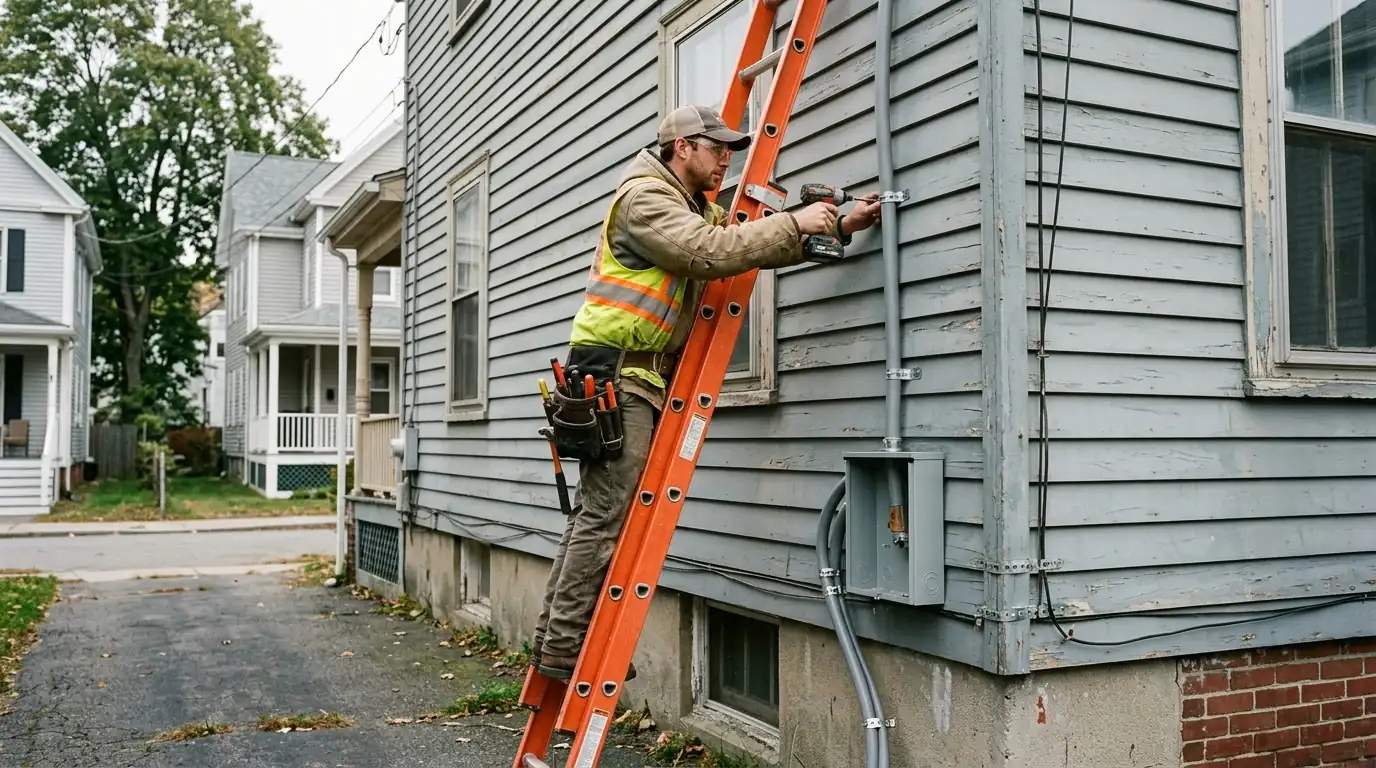 100 to 200 amp service by a WireUp electrician