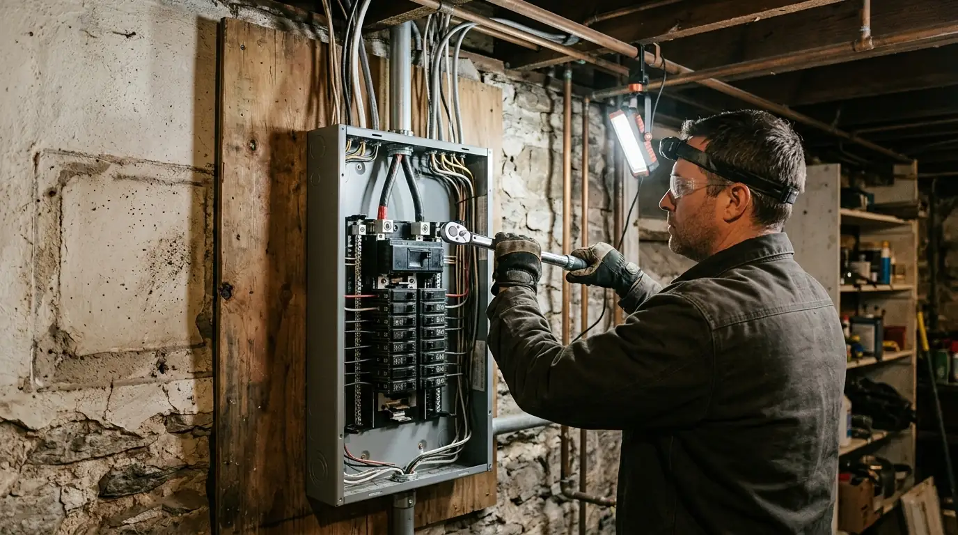 Federal Pacific & Zinsco Panel Replacement work in progress