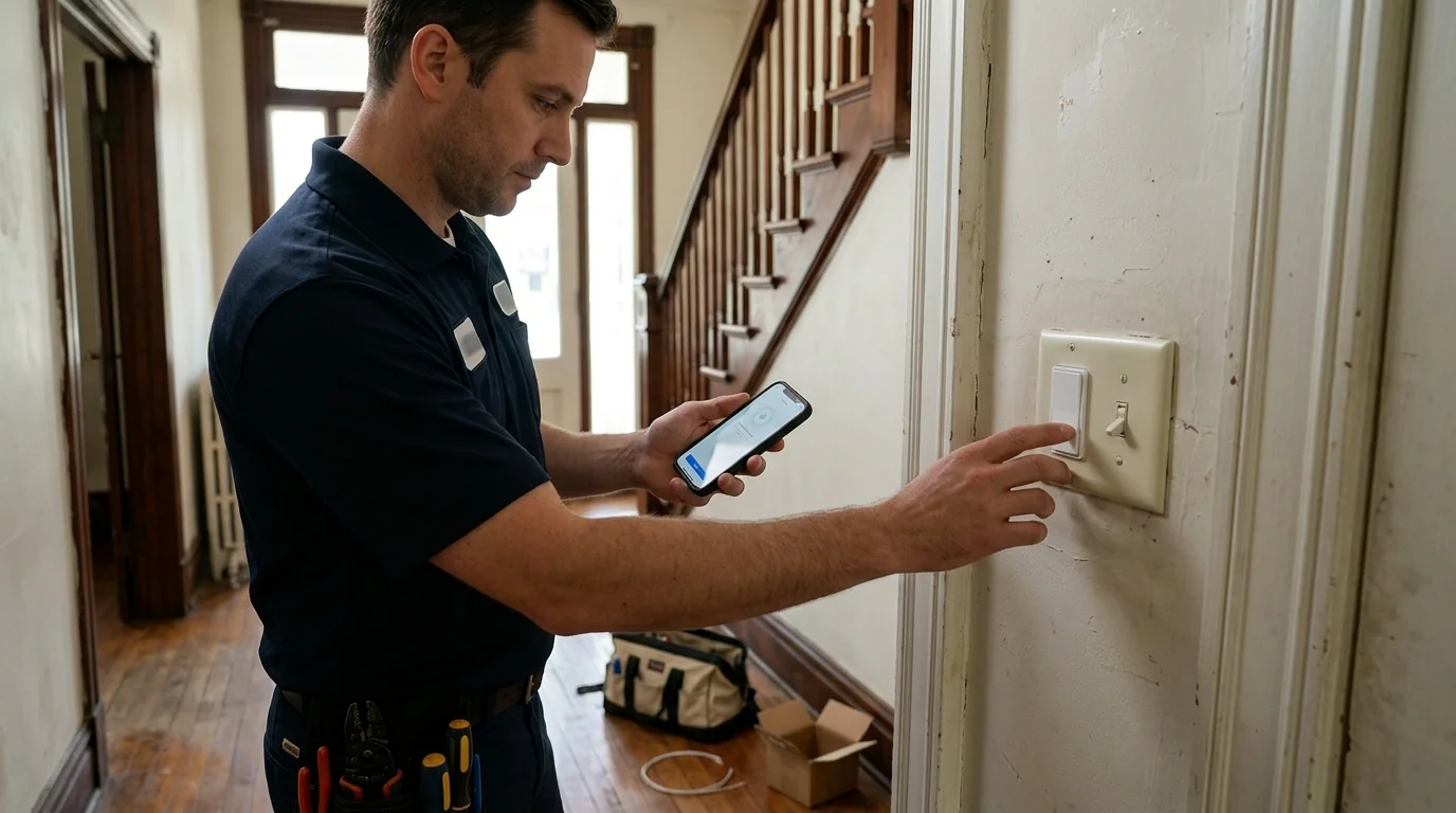 LED-compatible dimmers by a WireUp electrician