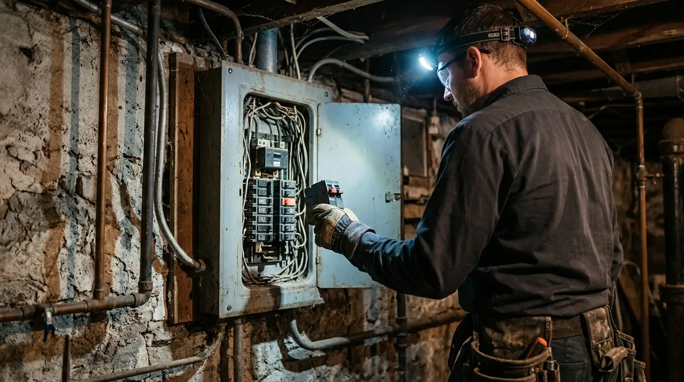 Federal Pacific & Zinsco Panel Replacement in a Boston home