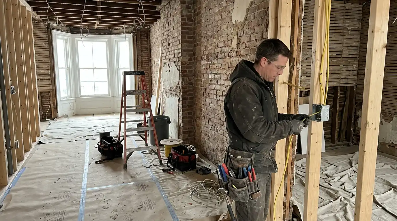 Condo & Apartment Electrical in a Boston home