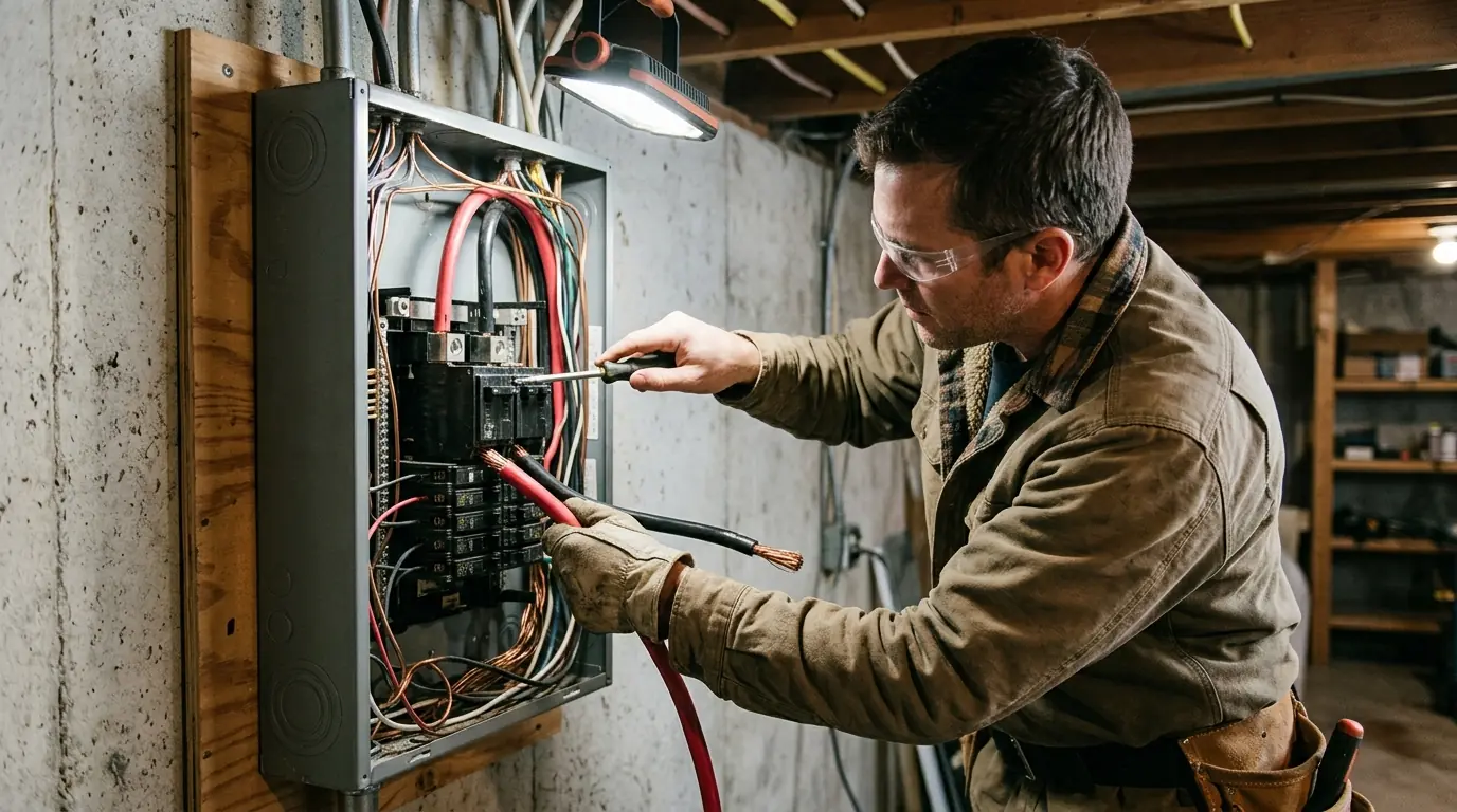 Dedicated Circuit Installation in a Boston home