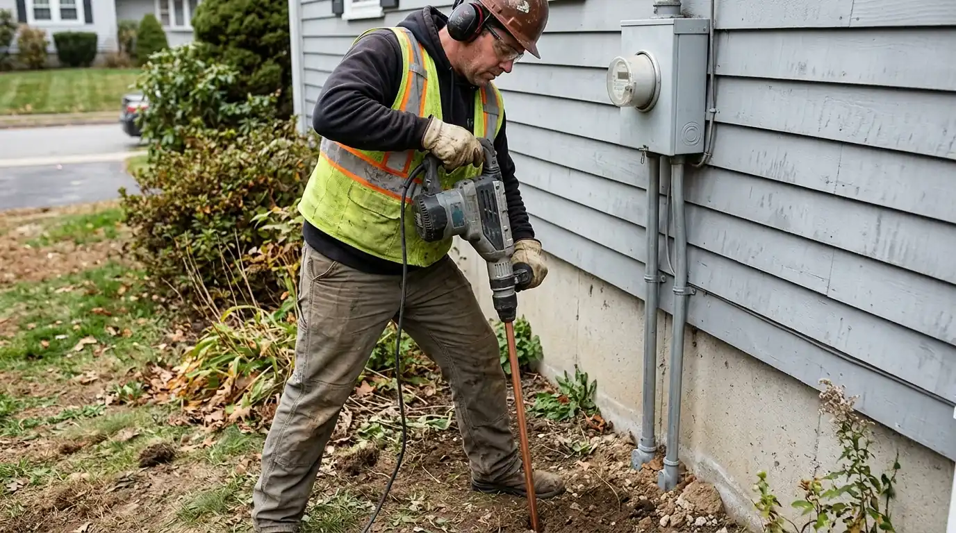 Grounding & Bonding Upgrade in a Boston home