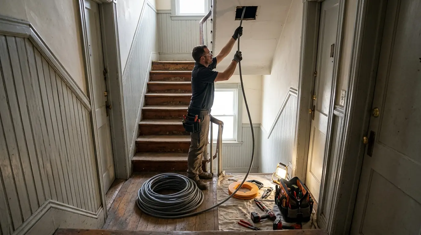 Separate unit meters by a WireUp electrician