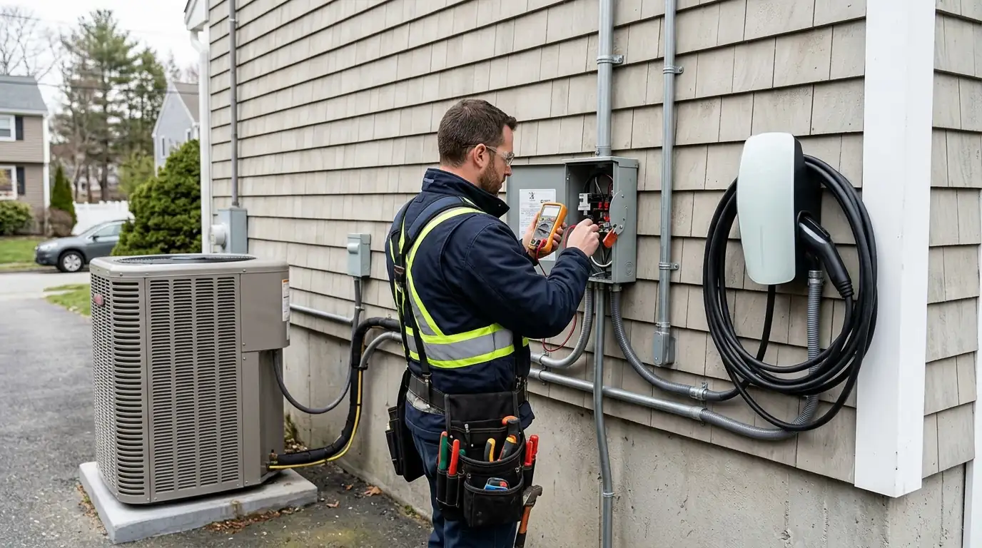 Panel-mounted surge devices by a WireUp electrician