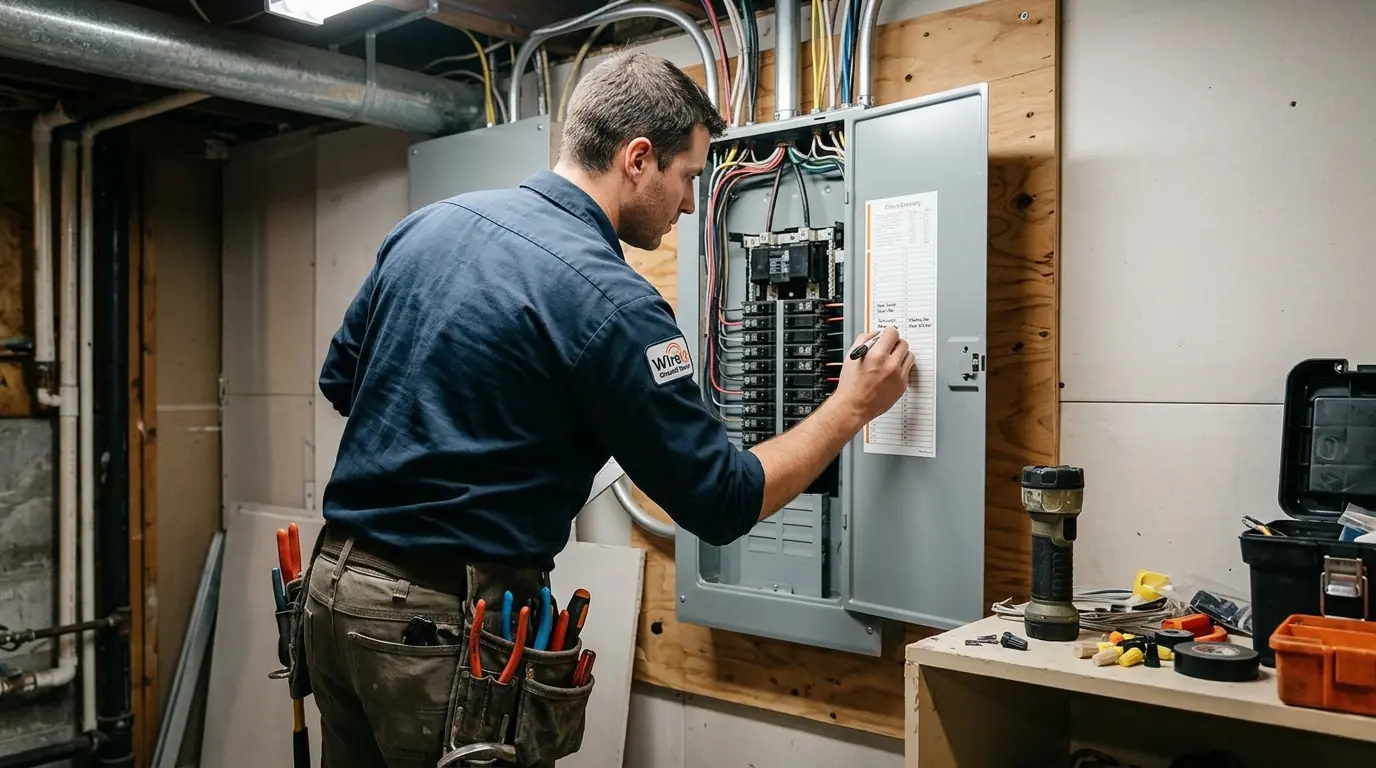 Electrical Panel Upgrade work in progress