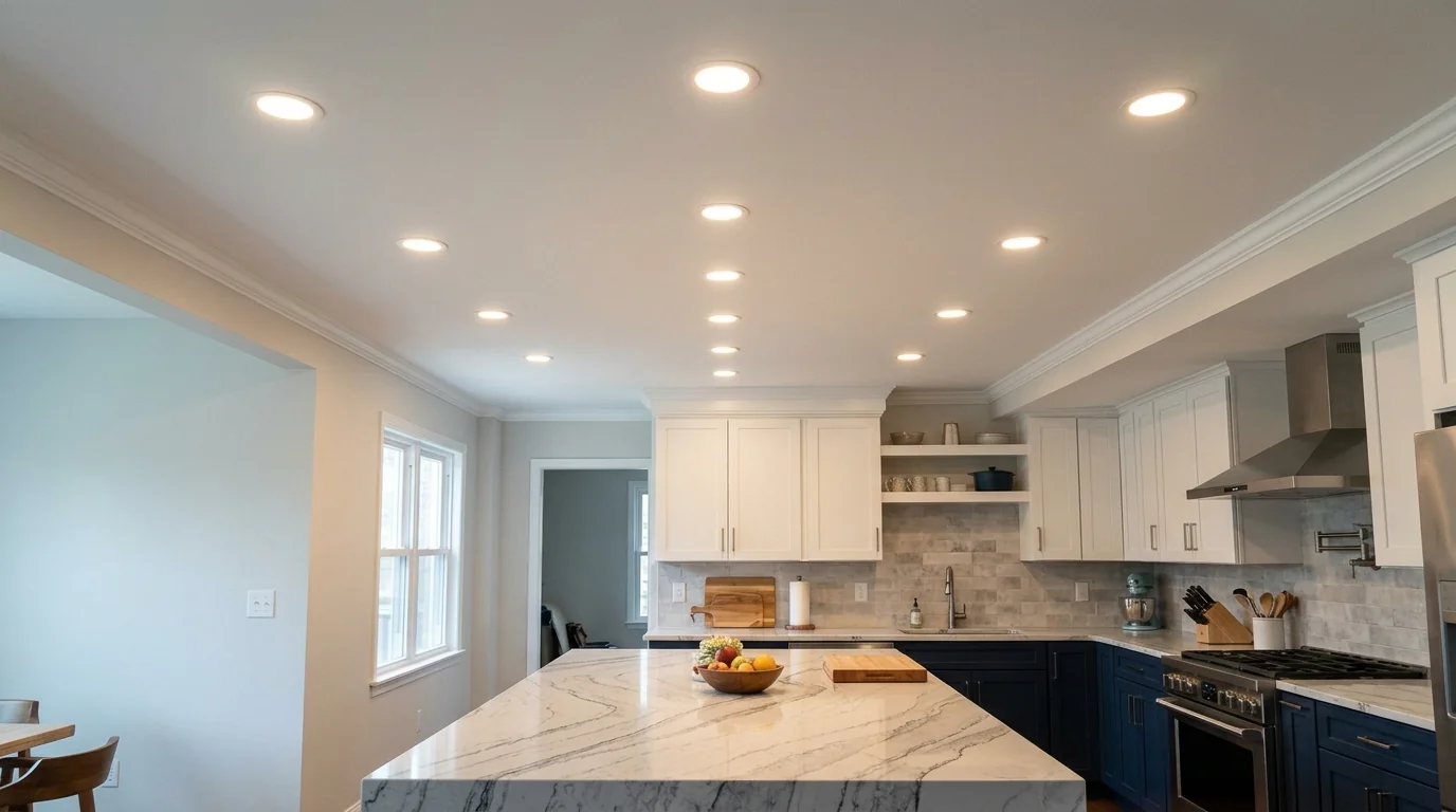 Canless LED wafers by a WireUp electrician