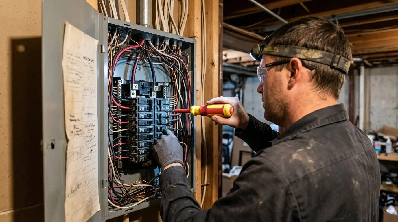 Home inspection write-ups by a WireUp electrician