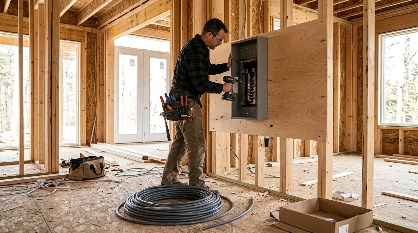 Home Addition & ADU Wiring in a Boston home