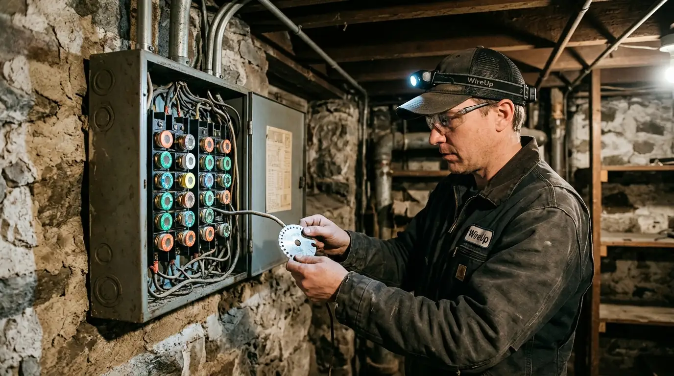 Fuse Box Replacement in a Boston home