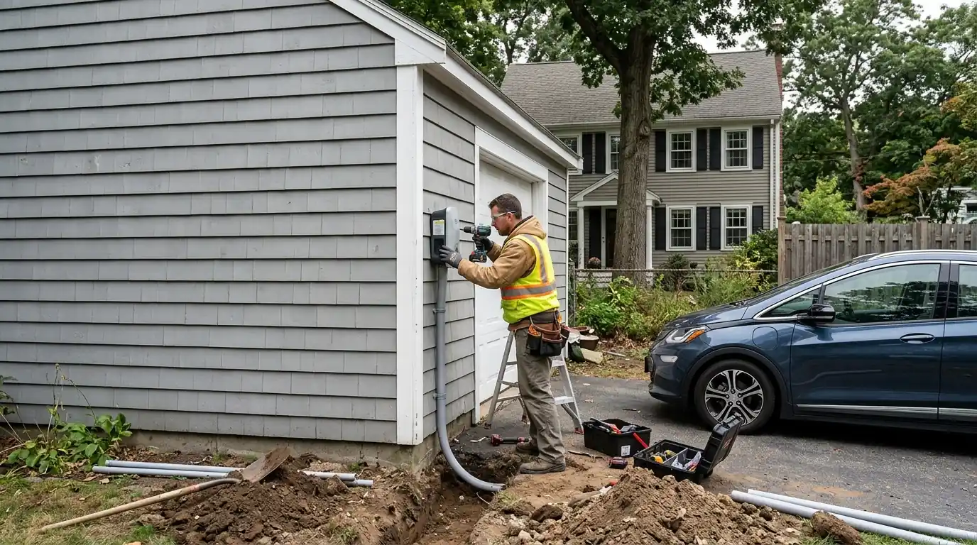 Adding a Home EV Charger in Massachusetts